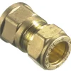 Fittings Til Rør|Overgangsmuffe til kobberrør/PEX 1/2" x 12 mm