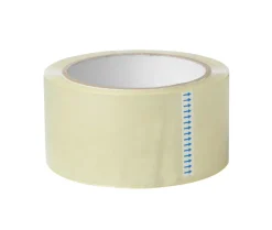 LUXI® Tape|Emballage Til Forsendelse|Pakketape klar 50 mm x 66 meter -