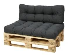 Sunlife® Sæsonafslutning|Havehynder|Pallehynde Kairo 118 x 80 cm mørkegrå -