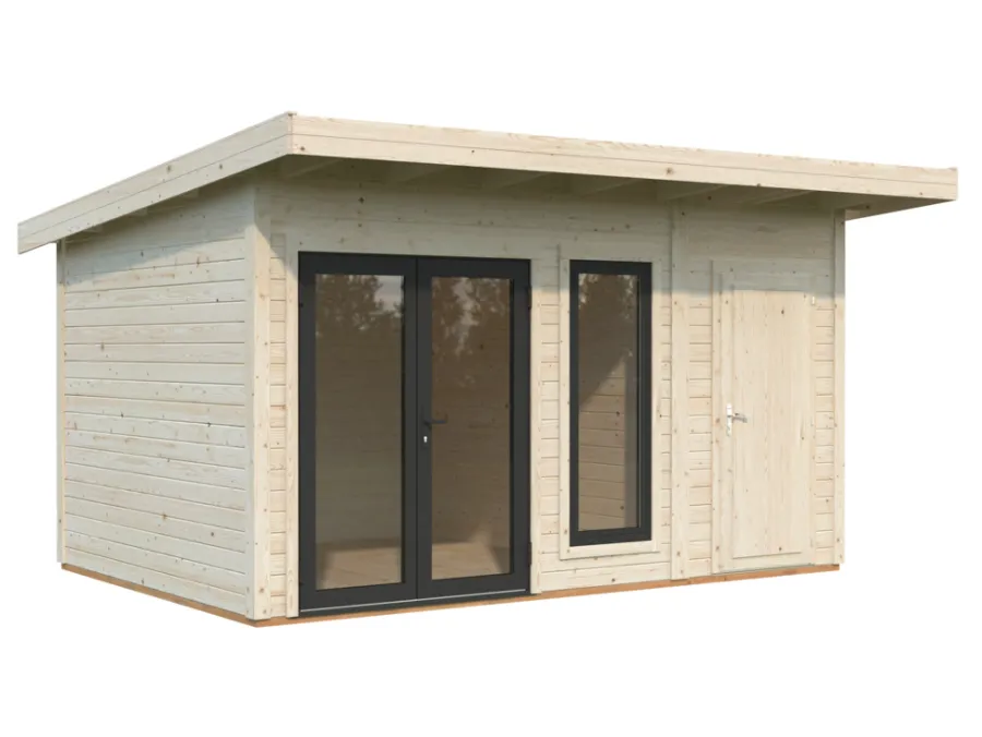 Palmako Bjælkehytter|hytte Aurelia 1 480 x 404 cm