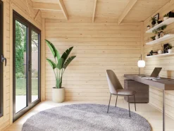 Palmako Bjælkehytter|hytte Aurelia 1 480 x 404 cm