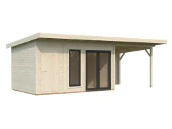 Palmako Bjælkehytter|hytte Aurelia 2 761 x 404 cm