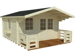 Palmako Bjælkehytter|hytte Kristian 12,6 m² 360 x 360 cm