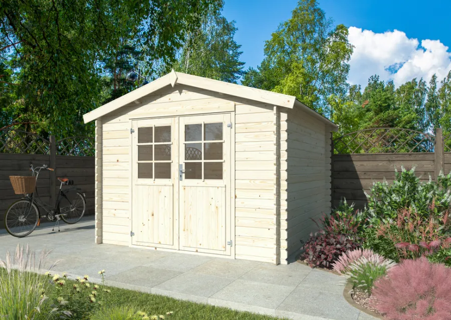 Redskabsrum|Palmako redskabsrum Petra 2 296 x 296 cm