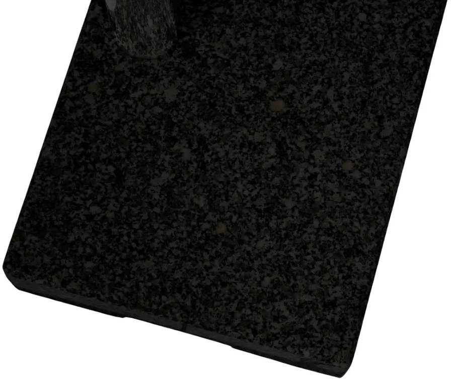 Parasoller & Markiser|Parasolfod halvrund B45 x D28 x H8/30 cm sort