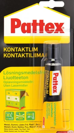 Pattex Superlim|kontaktlim opløsningsmiddelfri 35 gram