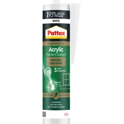 Pattex Akryl|malerfuge hvid 280 ml