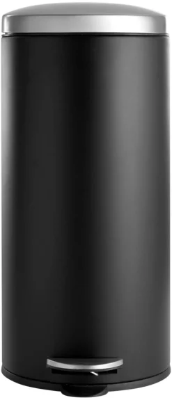 DAY Affaldssortering|Pedalspand med softluk 30 liter - Sort/grå