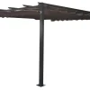 Pavilloner & Partytelte|Pergola antracitgrå 300 x 300 x 220 cm