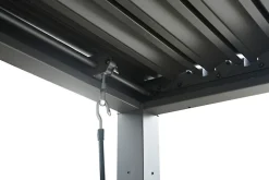 Sunlife® Pavilloner & Partytelte|Overdækning|Pergola m/justerbart tag 3 x 3 meter - Grå