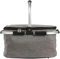 Sunlife® Sæsonafslutning|Campingudstyr|Picnickurv Nantes 23 liter - Grå