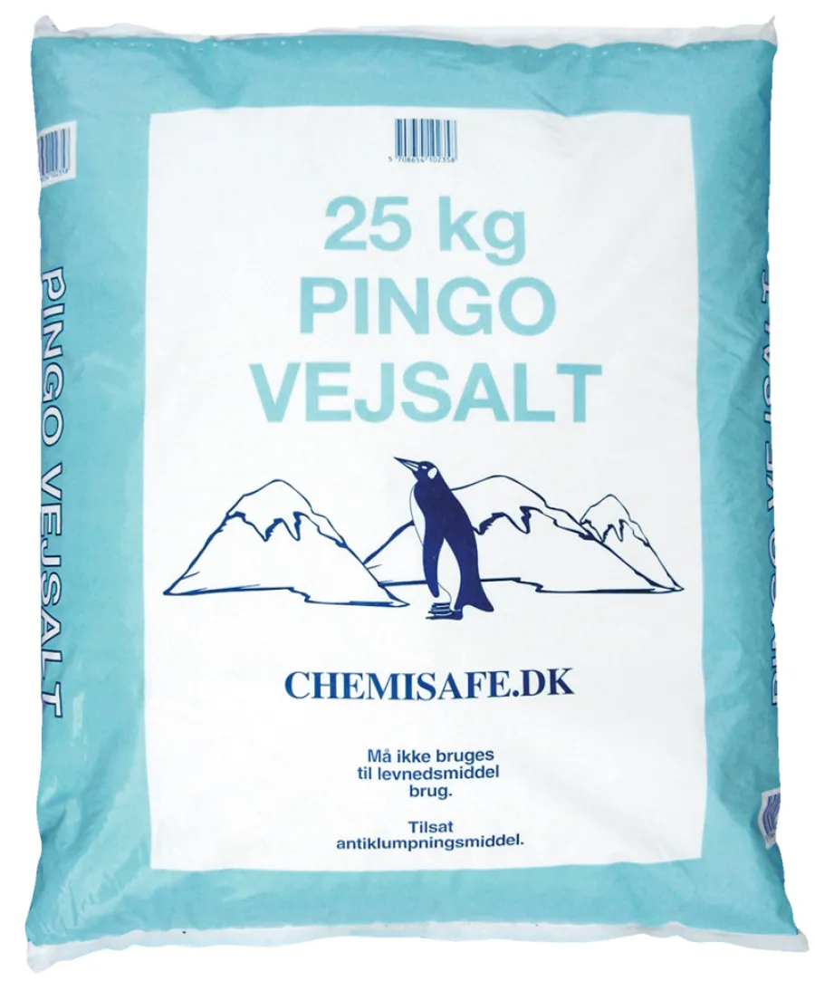 Pingo Snerydning|vejsalt - 42 sække a 25 kg