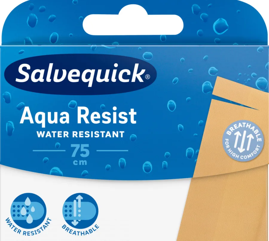 Salvequick Personlig Pleje|Plaster Aqua Resist – 75 cm