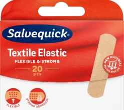 Salvequick Personlig Pleje|Plaster Textile Elastic – 20 stk.