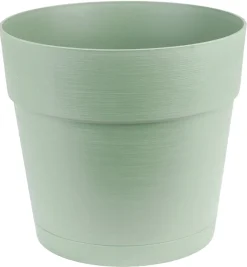 Scan-Pot Krukker|Plastkrukke m/selvvandingsdepot Ø38 cm Grøn