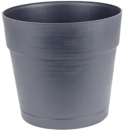 Scan-Pot Krukker|Plastkrukke m/selvvandingsdepot Ø38 cm Sort