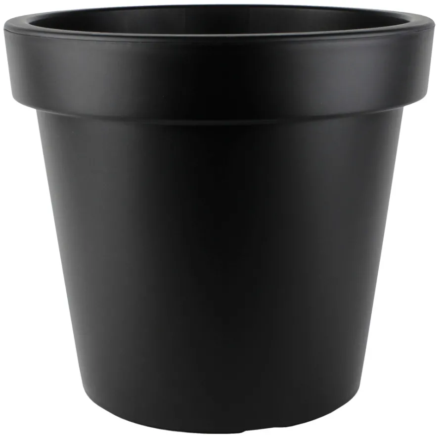 Scan-Pot Krukker|Plastkrukke sort Ø40 x H35,9 cm