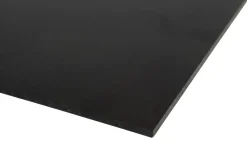 Rias Plast- & Skumplader|Plastplade sort 5 x 660 x 500 mm