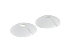 Vvs-Artikler|Plastroset 12 mm hvid - 2 stk.