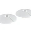 Vvs-Artikler|Plastroset 15 mm hvid - 2 stk.