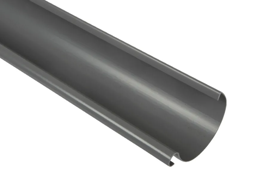Rodena Tagrender|Plasttagrende grå - 3 m
