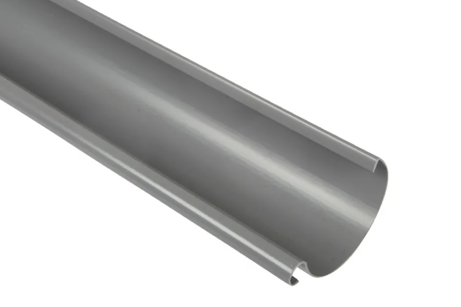 Rodena Tagrender|Plasttagrende grå - 4 m