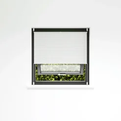 Plisségardiner|Plisségardin Touch Up & Down 90 x 210 cm Hvid