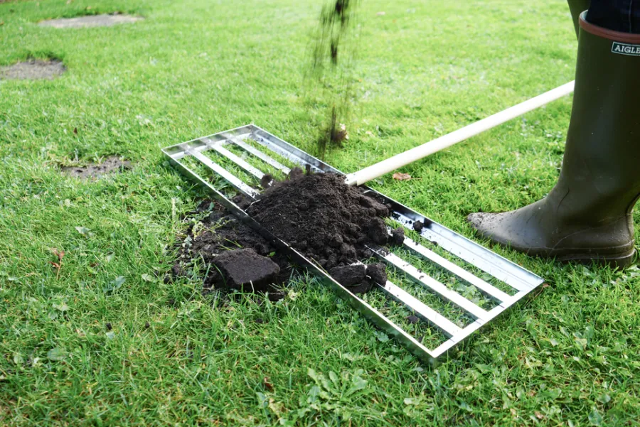 Garden® River & Jern|Plæneudjævner i rustfrit stål -