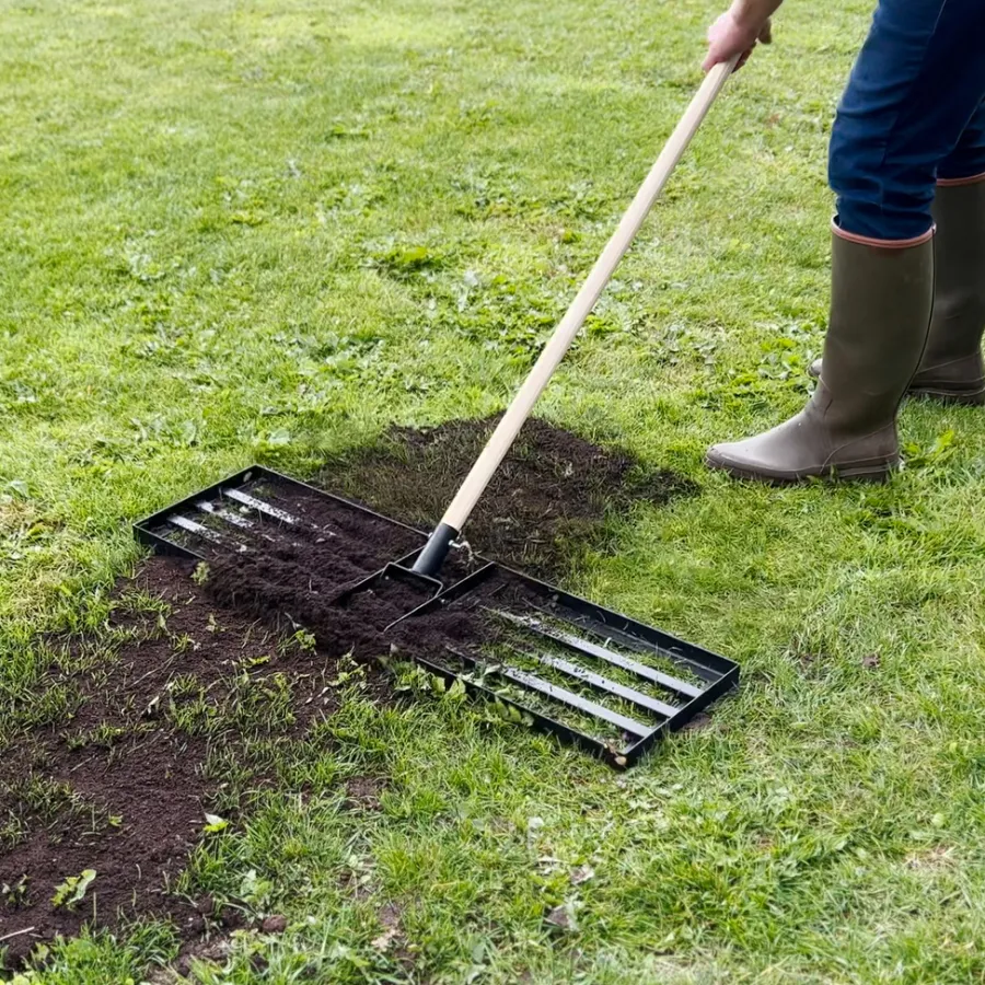 Garden® River & Jern|Plæneudjævner 85,5 x 26 x 2 cm -