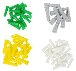 HOME it WORK Dyvler & Plugs|Plugs sortiment ass. 650 stk.