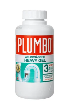 Plumbo Rengøringsmidler|Afløbsåbner Heavy Gel 3 doser