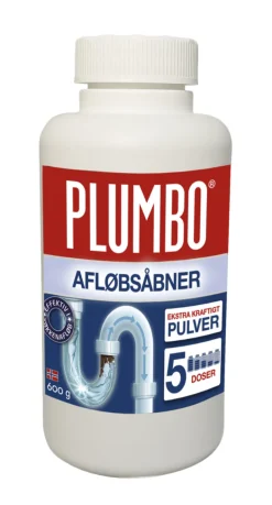 Plumbo Rengøringsmidler|Afløbsåbner Pulver 600 g