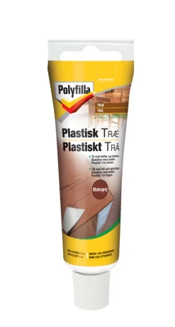 Polyfilla Spartelmasse|plastisk træ mahogni 50 ml