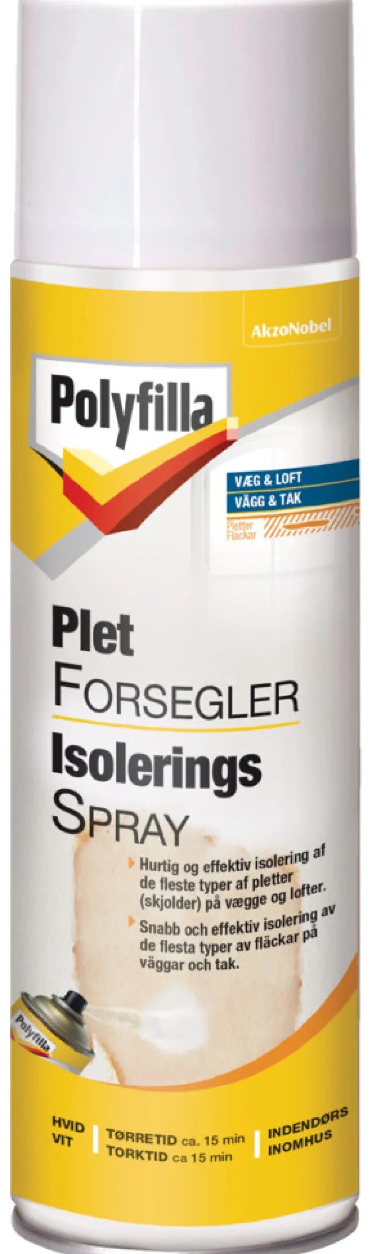 Polyfilla Grunder|pletforsegler isoleringsspray 500 ml