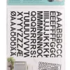 Postkasser|Husnumre & -Bogstaver|Postkassestickers med tal og bogstaver sort