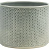 Scan-Pot Krukker|Potteskjuler Pillar Spots grågrøn Ø14 cm