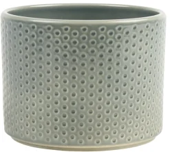 Scan-Pot Krukker|Potteskjuler Pillar Spots grågrøn Ø14 cm