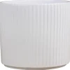 Scan-Pot Krukker|Potteskjuler Pillar Stripes hvid Ø21 cm
