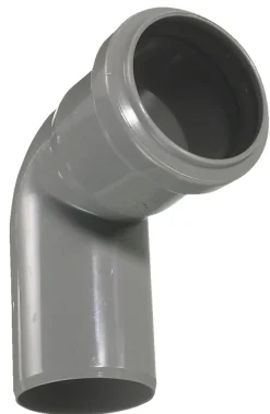 Afløbsrør|PP bøjning grå 32 mm x 87 gr.