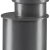 Afløbsrør|PP reduktion høj grå 50 mm x 32 mm