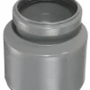 Afløbsrør|PP reduktion lav grå 110 mm x 75 mm