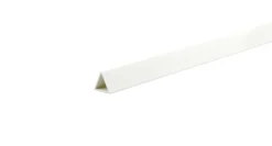 Profillister|Profilliste ombuk trekantet hvid pvc 1000 mm