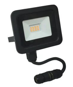 Arbejdslamper|Projektør inkl. 10 W LED-pære sort