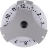 AutoZone® Biltilbehør|P-skive Trio sølv Ø10 cm -