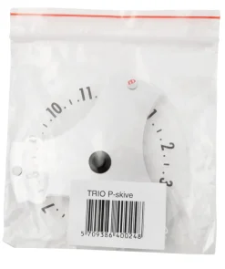 AutoZone® Biltilbehør|P-skive Trio sølv Ø10 cm -