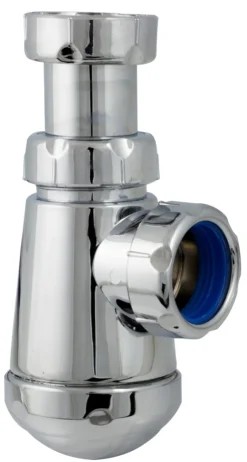 Reservedele Til Håndvaske|Pungvandlås PP krom 1 1/4" x 32 mm