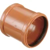 Kloakrør|PVC kloakskydemuffe 110 mm rød