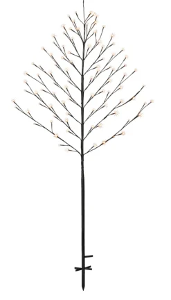 Stemning® Juledekoration|Pyntetræ Basis 96 LED H150 cm