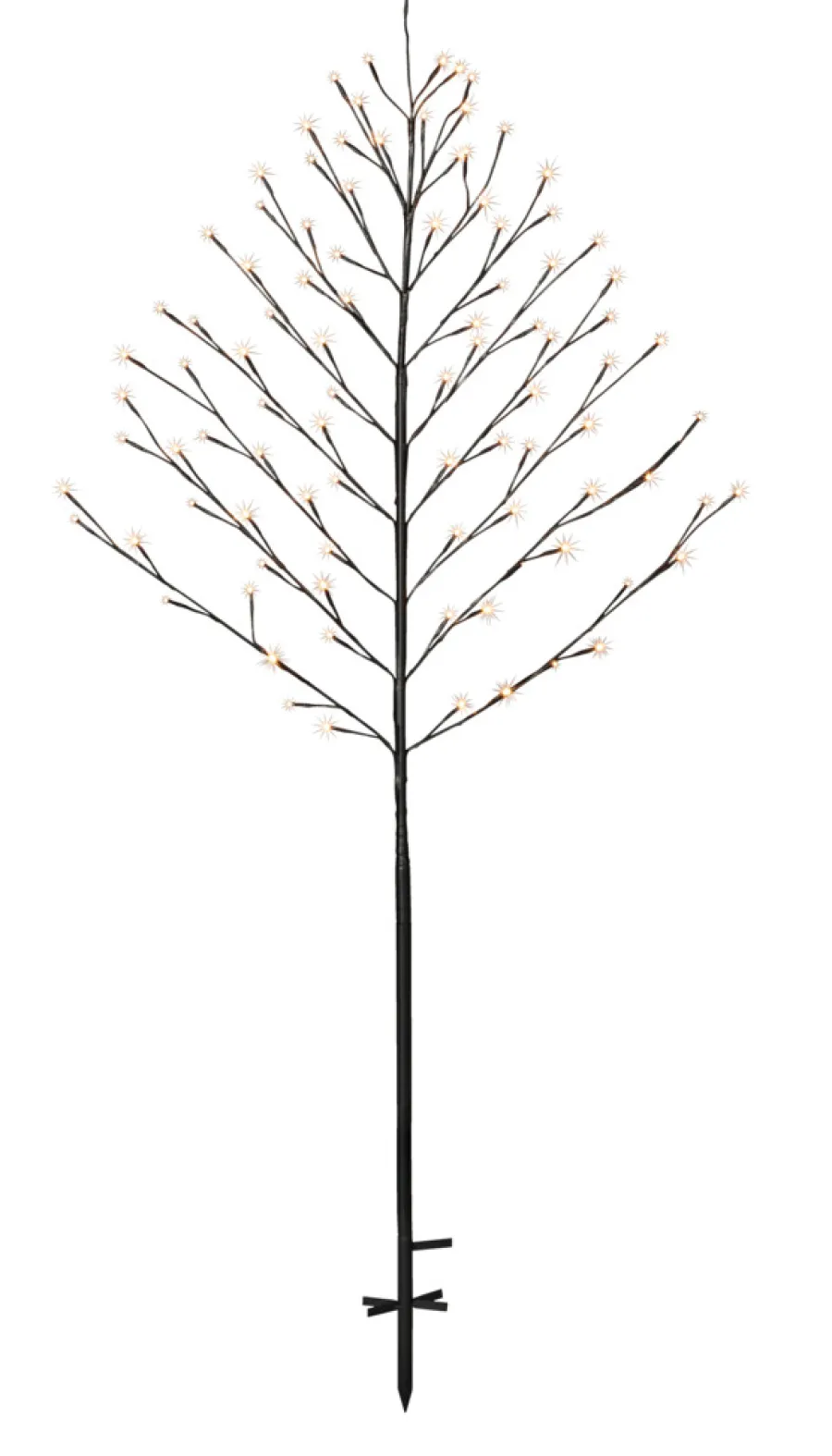 Stemning® Juledekoration|Pyntetræ Basis 96 LED H150 cm