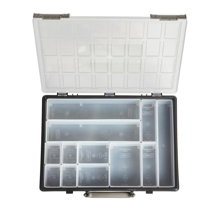 raaco Værktøjskasser|Handybox m/4 sortimentsæsker
